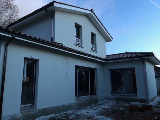 Photo d'une maison avant travaux par Duflos Aménagements et Conseils.